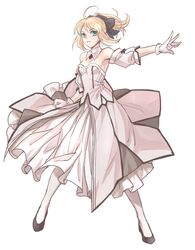 saber lily from fate/unlimited codes by shiga (nattou mo)