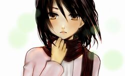 mikasa ackerman from shingeki no kyojin by aiki