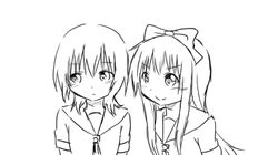 funami yui from mahou shoujo madoka magica