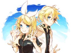 kagamine len from vocaloid by tamura (sntmr)