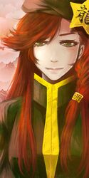 hong meiling from touhou by collie