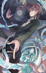 hierophant green from jojo no kimyou na bouken by kyousuke (pixiv537612)