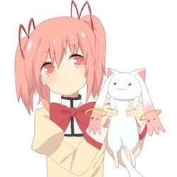 kaname madoka from mahou shoujo madoka magica by kureto
