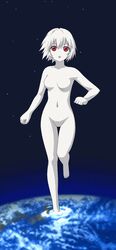 ayanami rei from fight ippatsu! juuden-chan!! by xai