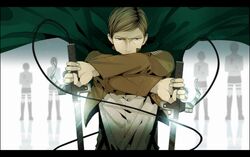 erwin smith from shingeki no kyojin by shio (killiman)