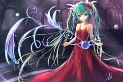 hatsune miku from vocaloid by hc