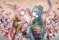 hatsune miku from vocaloid by ikushima