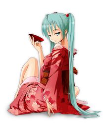 hatsune miku from vocaloid by barokkusu