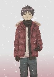 ikari shinji from neon genesis evangelion by mc