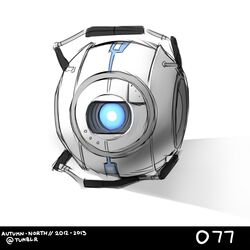wheatley from portal 2 by autumn-north