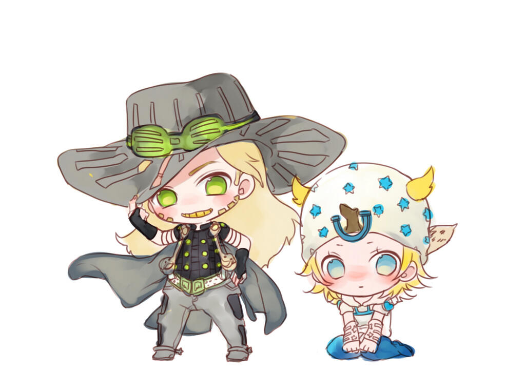 Джоджо чиби рисунки