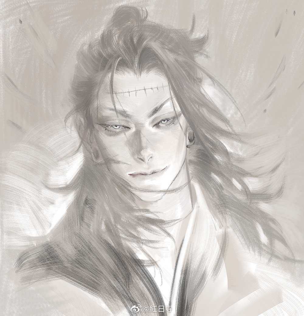 Manga Anime | Suguru Getou Getou Suguru Geto Suguru 夏油傑 Black Hair Brown Eyes Earrings Exposed Forehead Gauge Earrings Hair Strand in Face Kimono Long Hair Ponytail Sandals Barrier Powers Curse User Martial Arts Three-Section Staff User Sakurai, Takahiro Santana, Wesley Lang, Lex Strempler, Christian Le Minoux, Martial Maestroni, Omar Deutelmoser, Matthias
 - Chapter