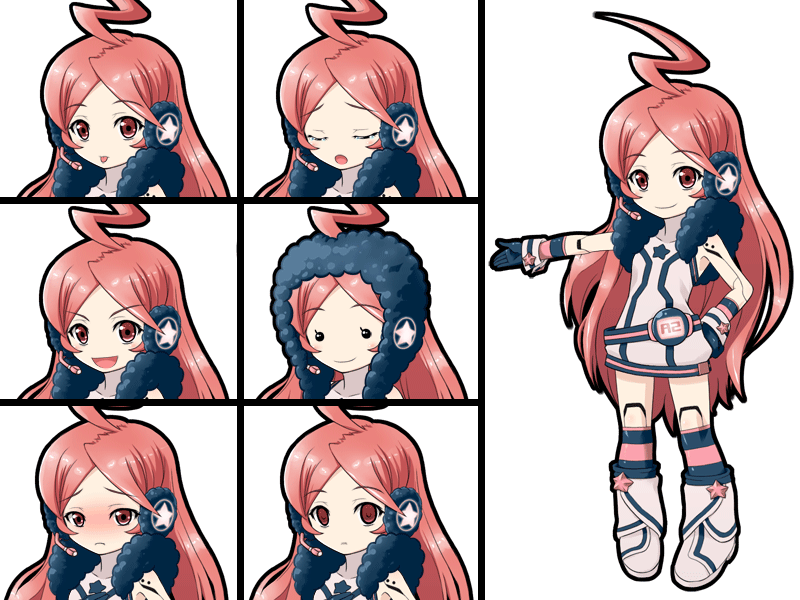 Safebooru p ahoge android animated animated gif belt blush boots character sheet chibi closed