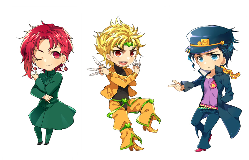 Чиби дио рисунок