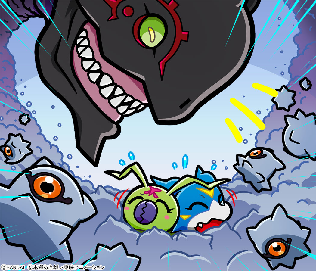 Safebooru - armagemon bug chibi digimon digimon (creature) digimon ...