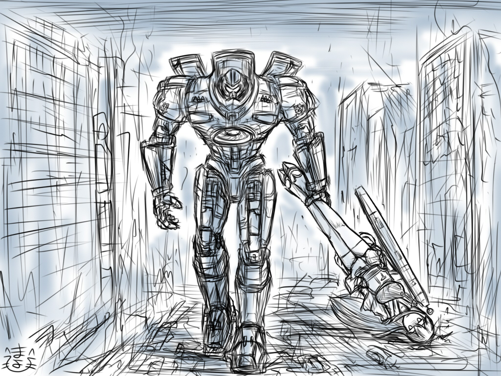 Бродяга тихоокеанский рубеж рисунок