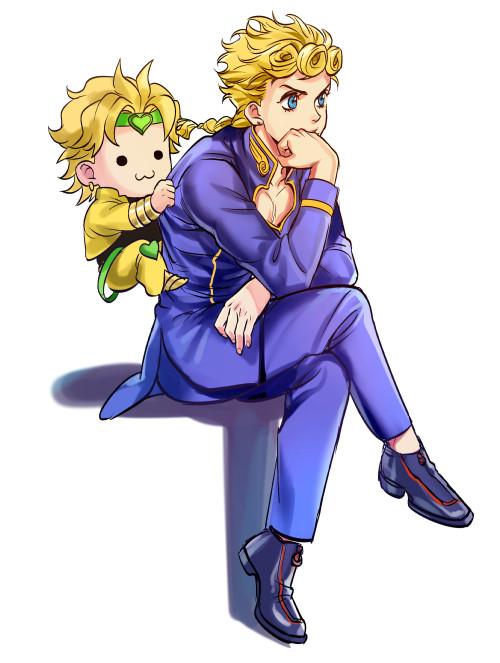 Чиби дио рисунок