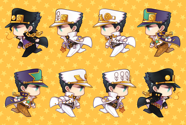 Джоджо чиби рисунки