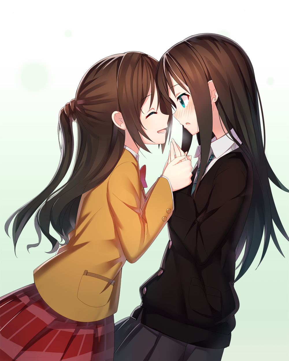 Картинки с 2 девочками аниме