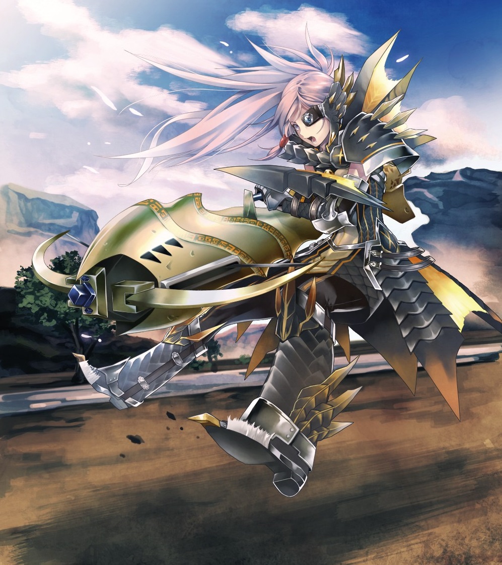Safebooru 1girl Armor Monster Hunter Monster Hunter Mezeporta Kaitaku Ki Solo Weapon 1420629 8879