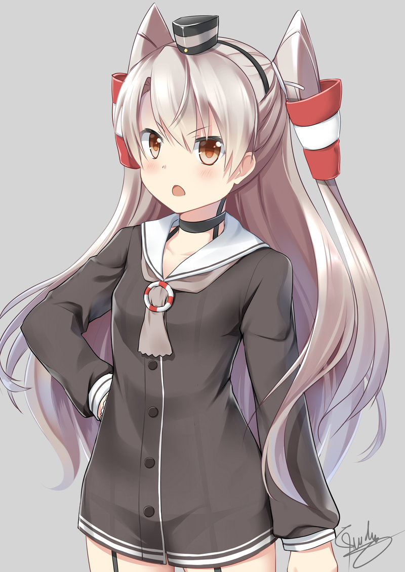 Safebooru 1girl Amatsukaze Kantai Collection Kantai Collection Solo