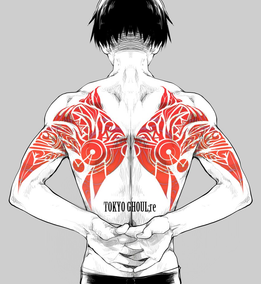 Эскиз тату майки токийские мстители