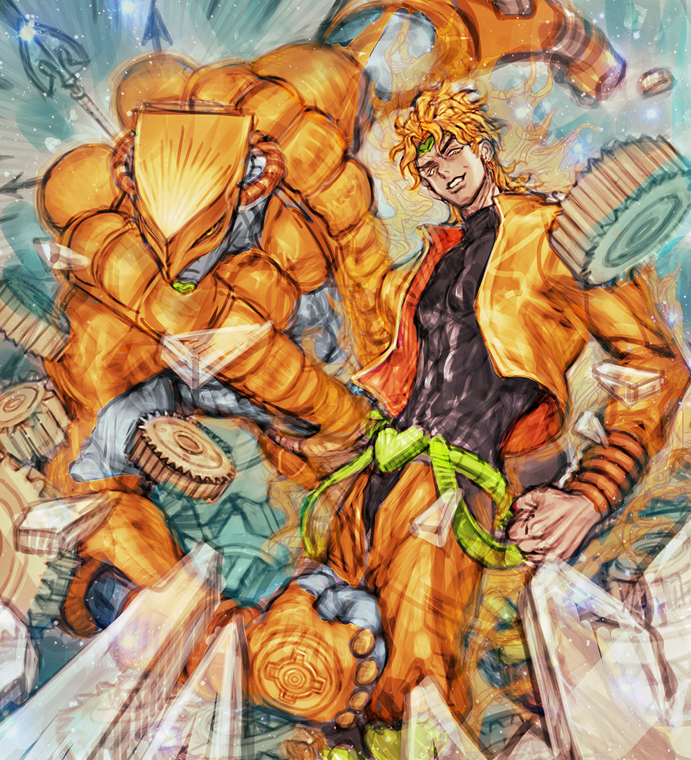 The world jojo нарисовать как