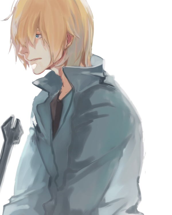 Safebooru - 1boy avvo (ekireikirei) baccano! blonde hair graham spector ...