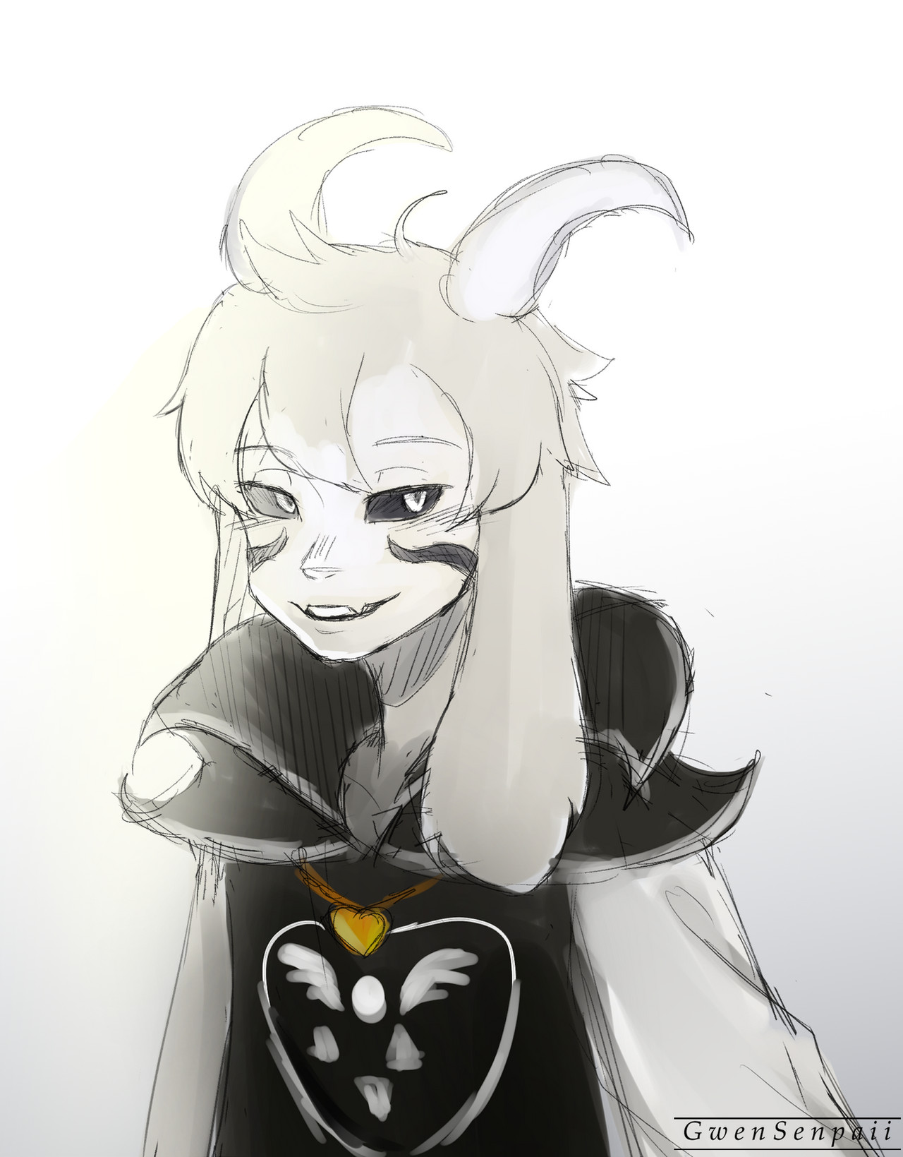 Safebooru - 1boy 2022 2d anthro artist name asriel dreemurr asriel ...