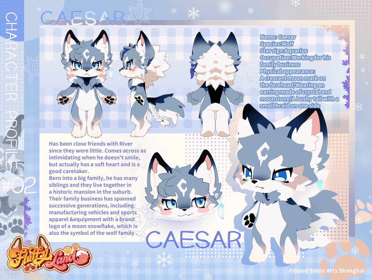 Safebooru - 1boy animal ears animal feet animal hands blue eyes blush ...