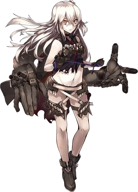Safebooru - 1girl boots choker destroyer water oni gloves kantai ...