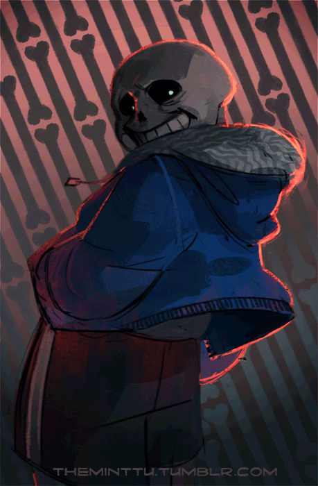 Sans Main Safebooru - 1boy animated animated gif bone glowing glowing eye hand in ...