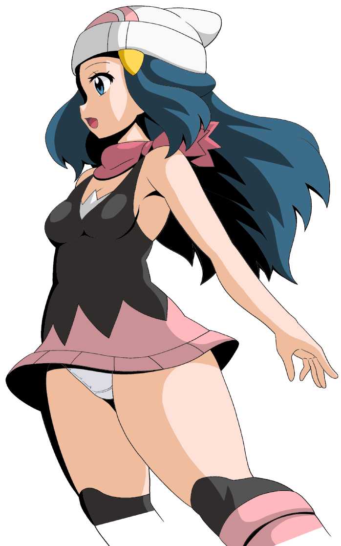 (pokemon) koutarosu long_hair open_mouth panties pink_boots pokemon pokemon(anime...
