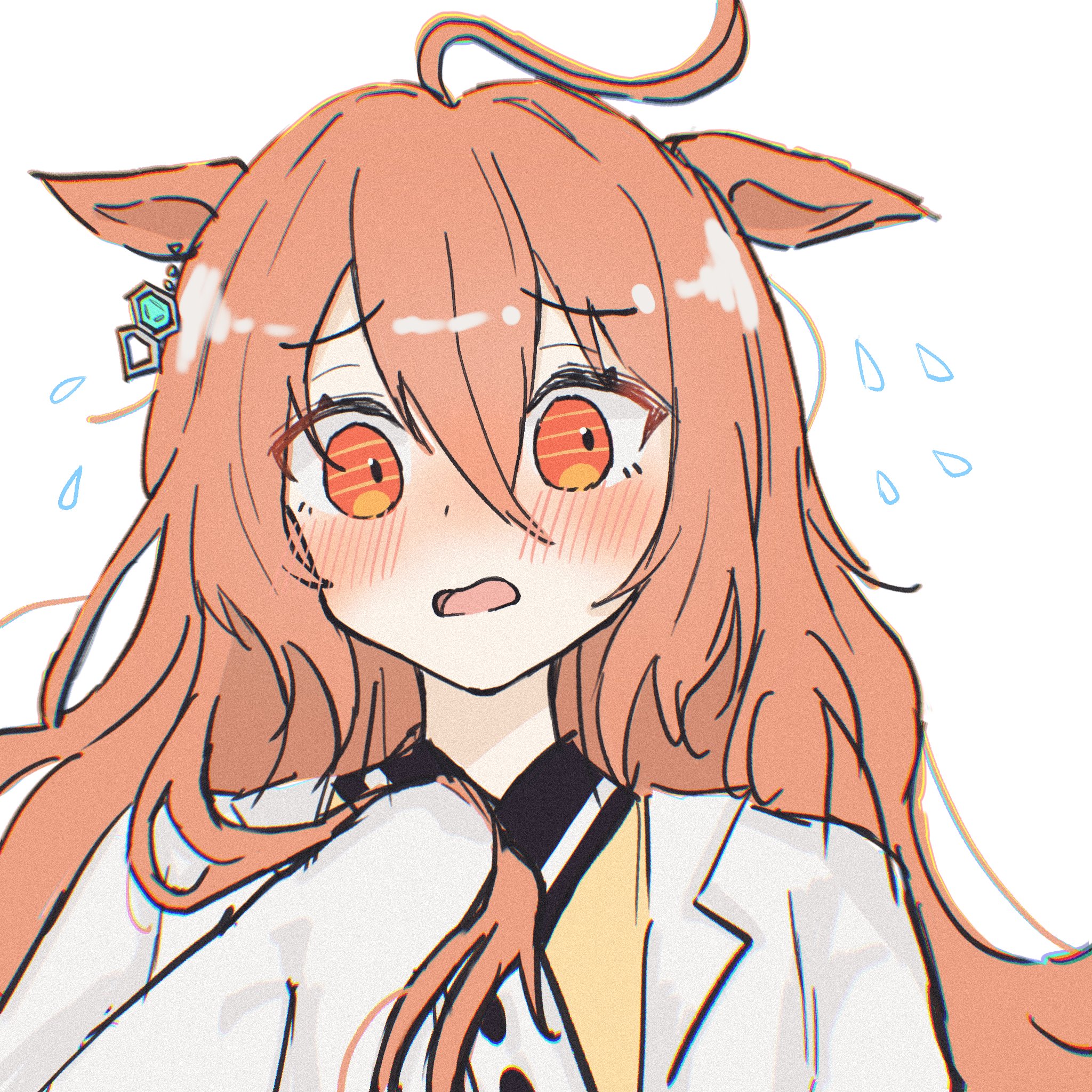 Safebooru - 1girl agnes tachyon (umamusume) alternate hair length ...