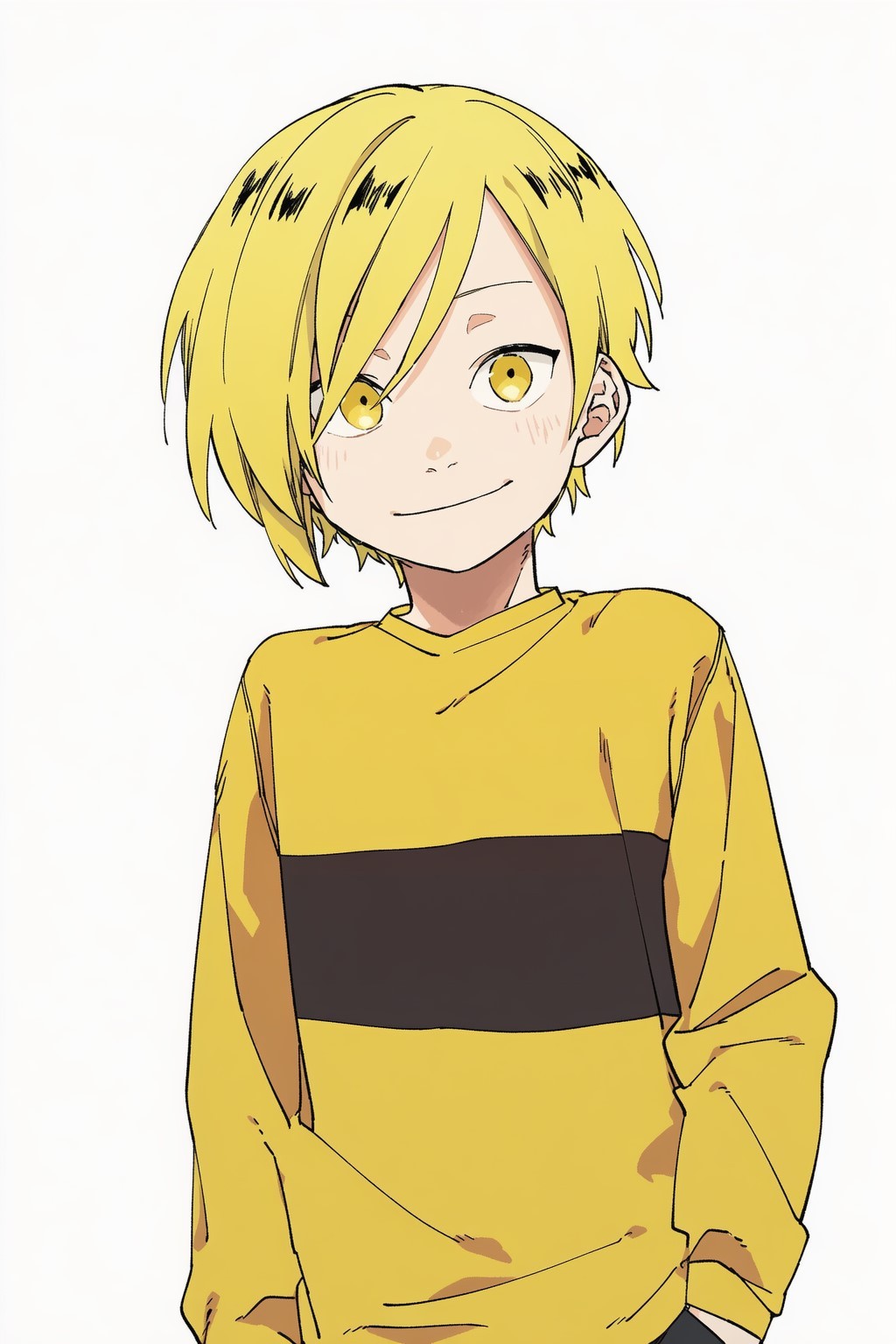 Safebooru - 1boy ai-assisted blaster (kuku88) blonde hair colokhan ...