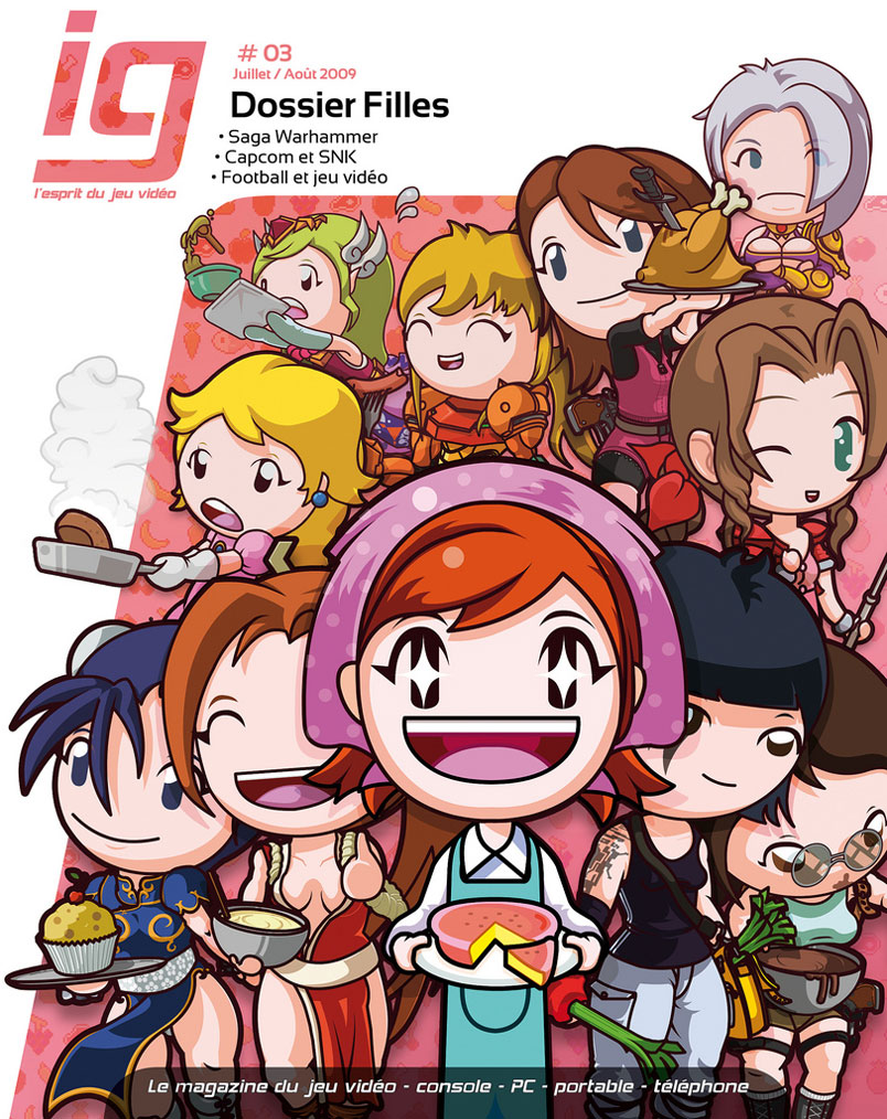 Safebooru - cooking mama crossover official art tagme | 1944581