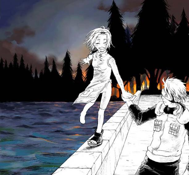 Safebooru 1boy 1girl ^ ^ ^o^ ahoge artist request bare shoulders