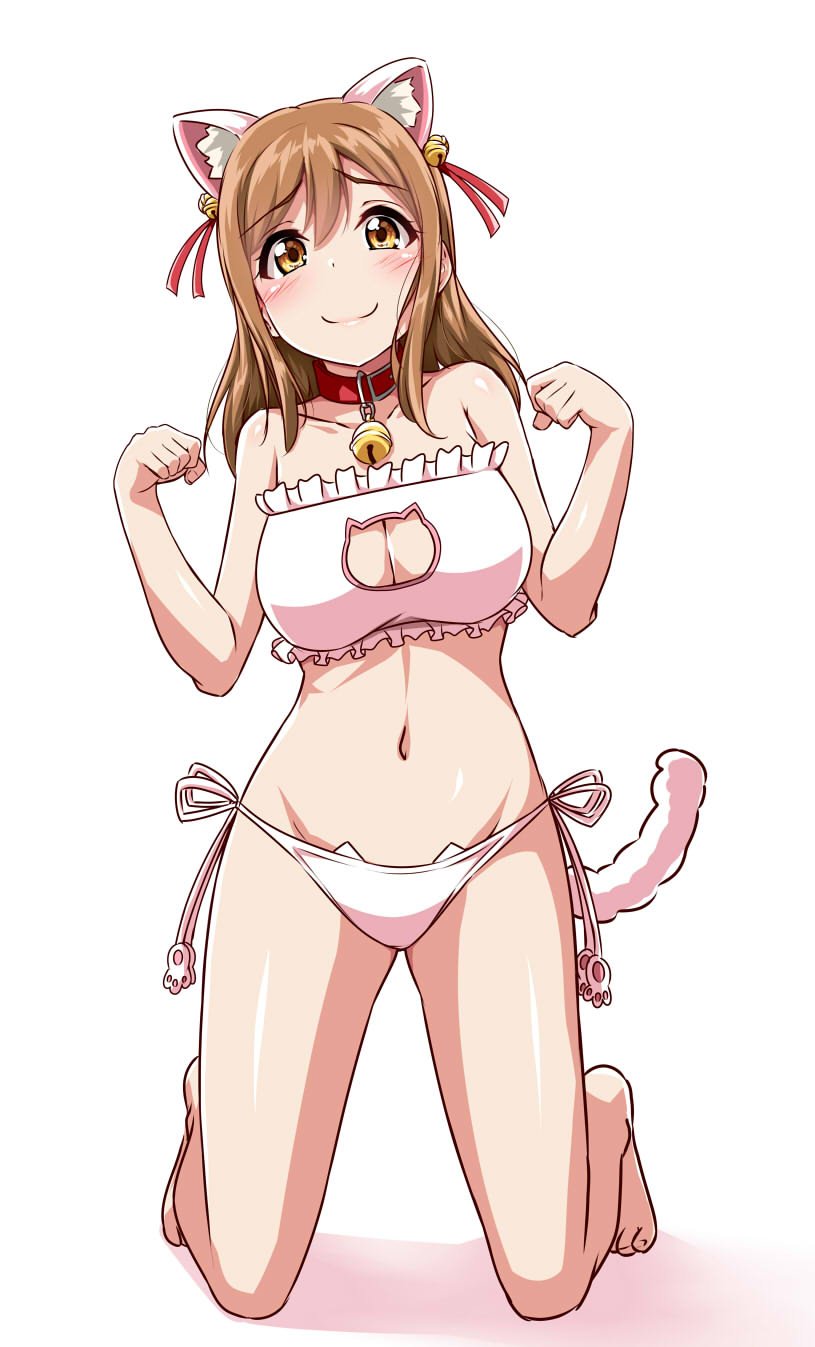 Cat Keyhole Bra Hentai