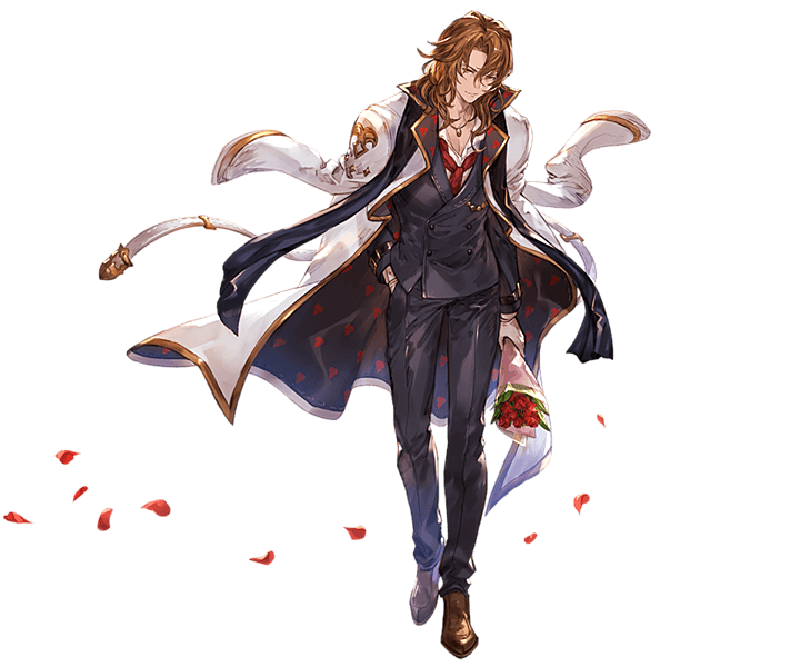 Safebooru 1boy alpha transparency full body granblue fantasy male