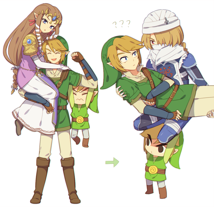 Each link link. Link Sheik Зельда. Линк Легенда о Зельде. Линк x Зельда. The Legend of Zelda линк и Зельда.