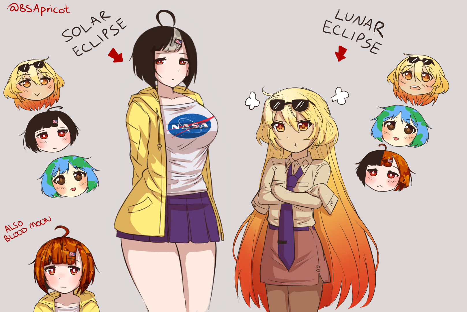 Safebooru - age progression age regression ahoge alternate breast size ...