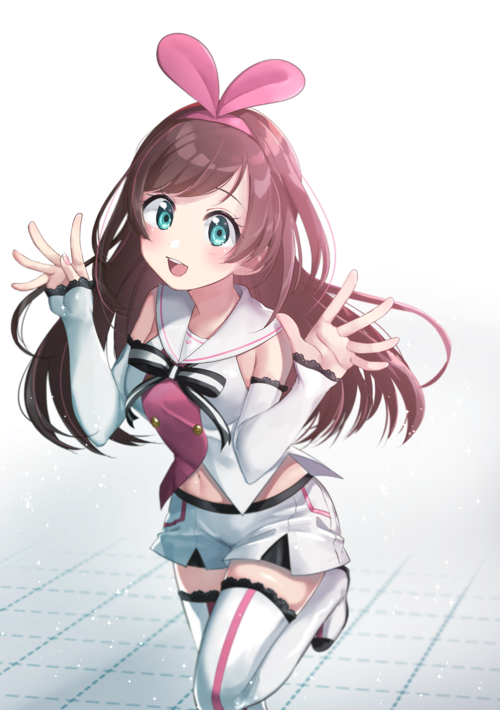 Ai long. Кизуна Акаши Вокалоид. Ай Хайсако. Kizuna ai model. Рика кавай и ай.