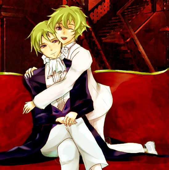 Safebooru formal green hair gundam gundam 00 hilling care innovator