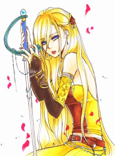 Safebooru Blue Eyes Celes Chere Detached Sleeves Final Fantasy Final Fantasy Vi Long Hair 3715