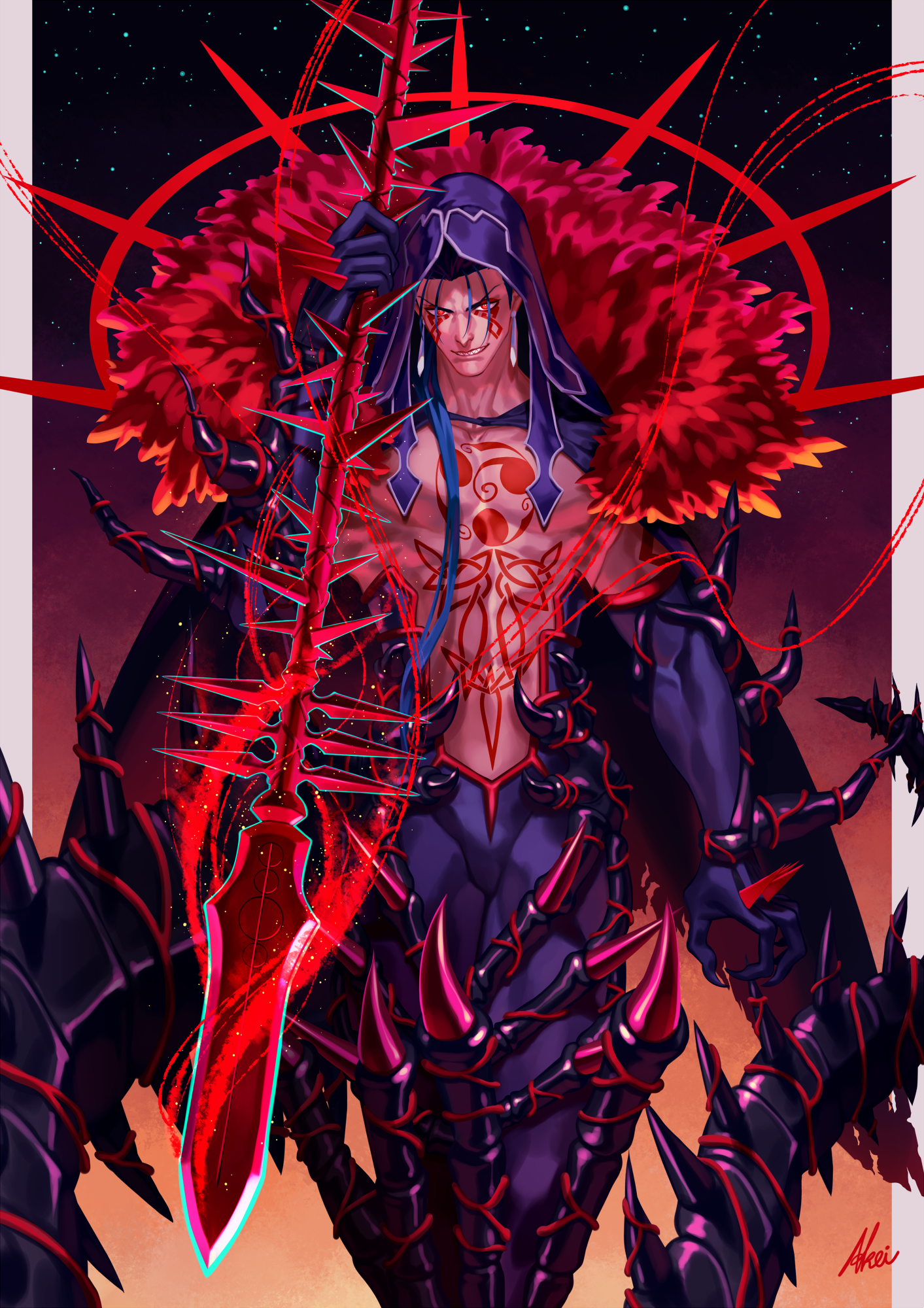 Safebooru 1boy Blue Hair Chest Tattoo Cowboy Shot Cu Chulainn Alter safebooru-1boy-blue-hair-chest-tattoo-cowboy-shot-cu-chulainn-alter