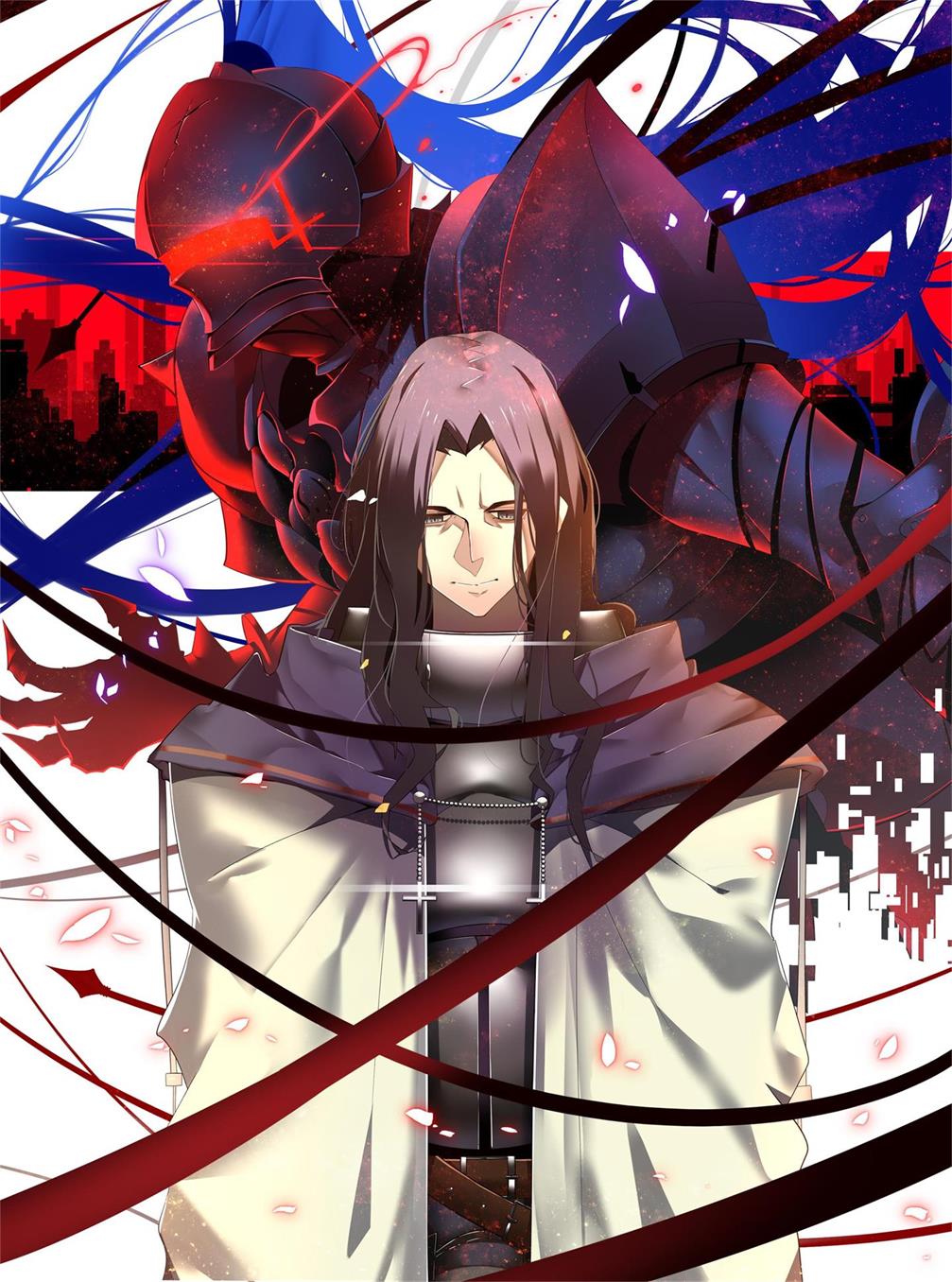 Safebooru - 2boys armor berserker (fate/zero) black armor breastplate ...