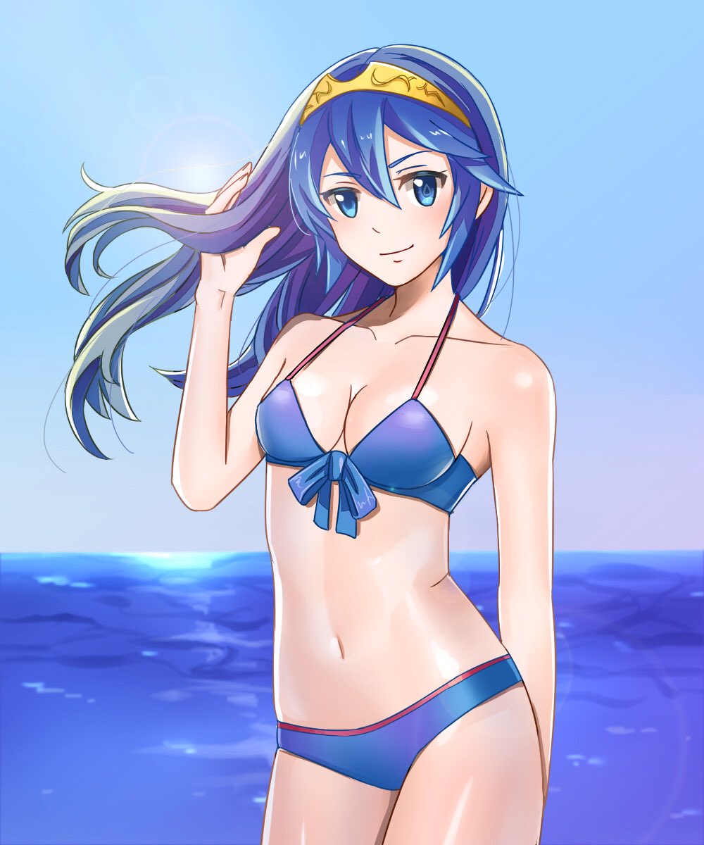 I konw some many FE fans are loving her swimsuit, but, Tbh (To be honest), Lucina...