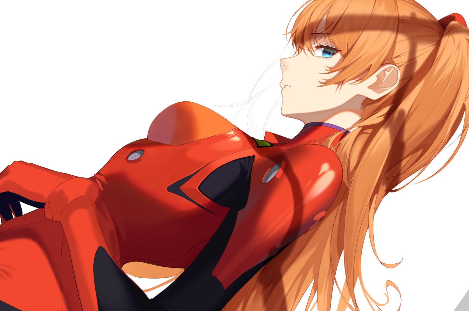 ...pro-p profile simple_background small_breasts solo souryuu_asuka_langley...