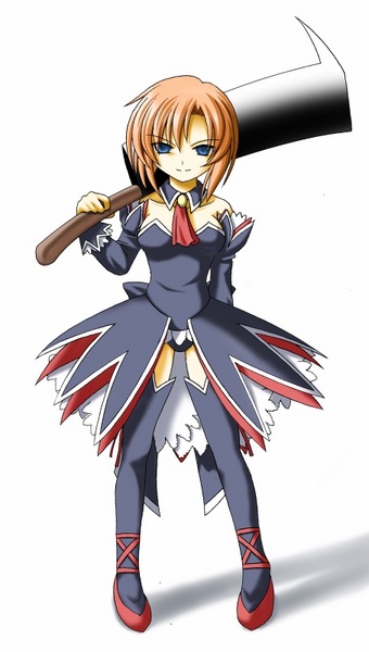 Safebooru - angel mort billhook blue eyes cleaver higurashi no naku ...