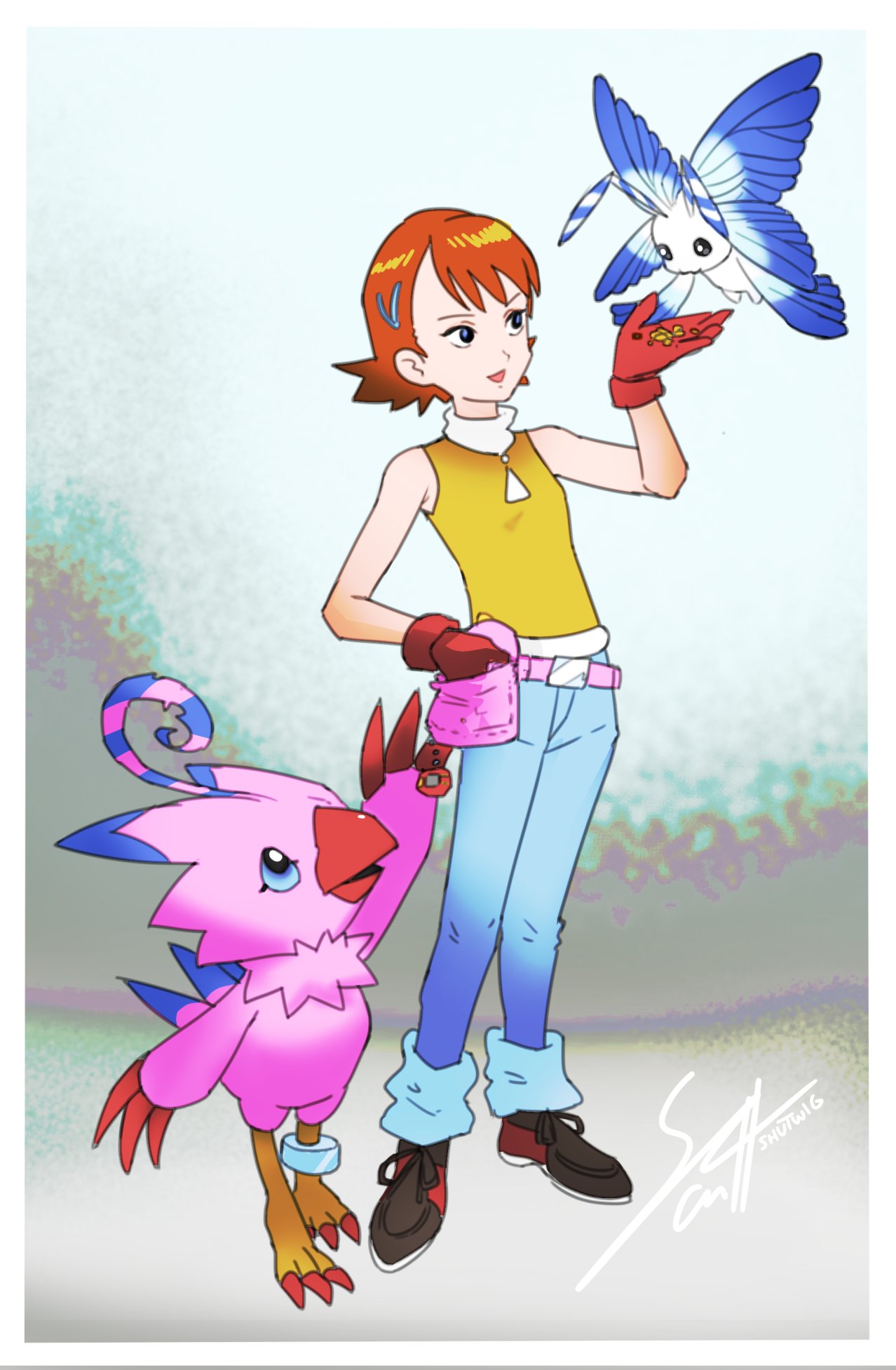 Safebooru - denim digimon digimon adventure highres jeans morphomon ...